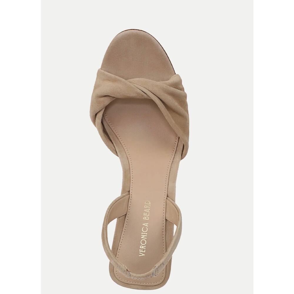Veronica Beard Tullia Suede Slingback Sandal - Picture 4 of 12